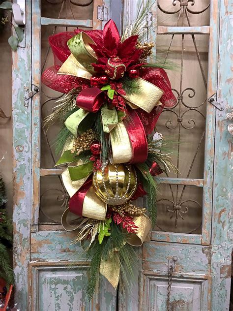 christmas swag wreath|christmas swag wreath ideas.